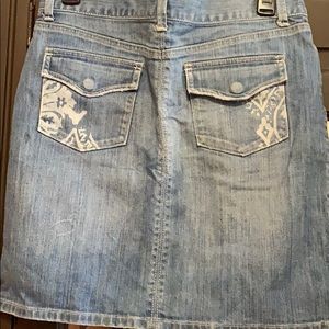 Denim skirt
